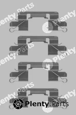 Textar 82516200 — Accessory Kit, disc brake pad