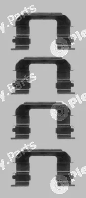 Textar 82508400 — Accessory Kit, disc brake pad