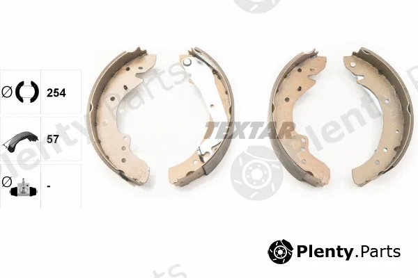 Textar 91049700 — Brake Shoe Set