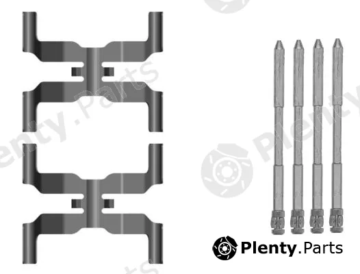 Textar 82560900 — Accessory Kit, disc brake pad