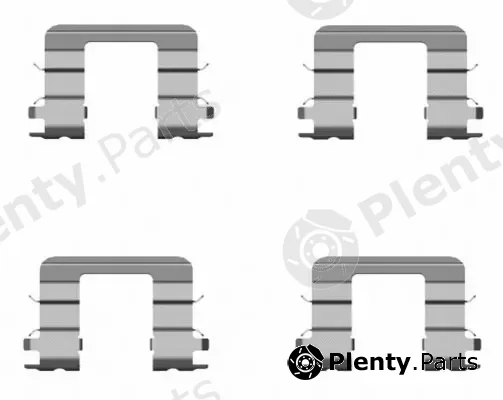 Textar 82502400 — Accessory Kit, disc brake pad