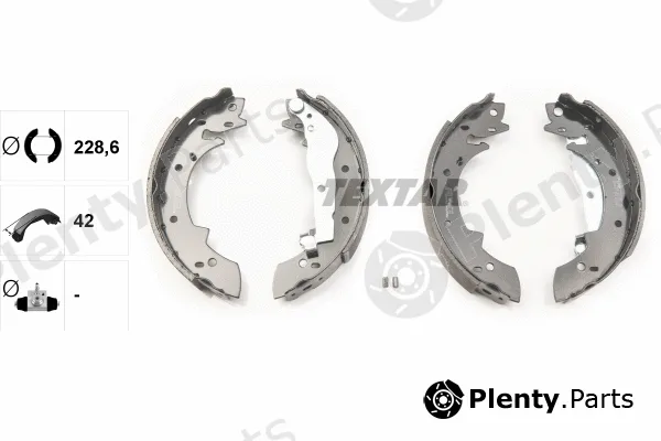 Textar 91011200 — Brake Shoe Set