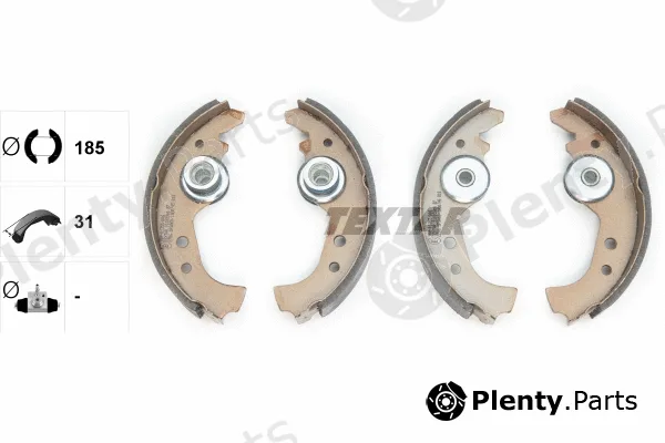 Textar 91005900 — Brake Shoe Set