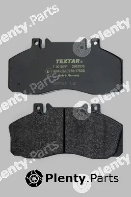 Textar 2983506 — Brake Pad Set, disc brake