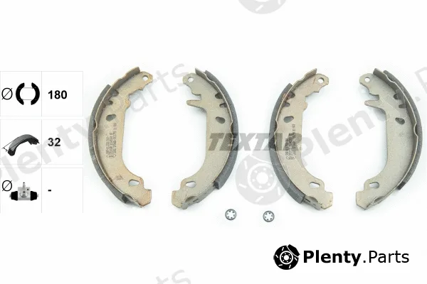 Textar 91045200 — Brake Shoe Set