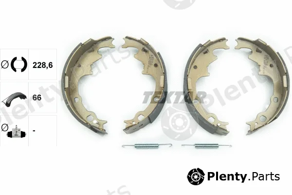 Textar 91056500 — Brake Shoe Set