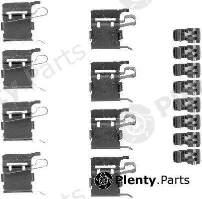 Textar 82074400 — Accessory Kit, disc brake pad