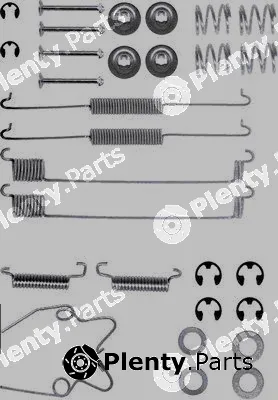 Textar 97003900 — Accessory Kit, brake shoes