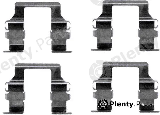 Textar 82031400 — Accessory Kit, disc brake pad