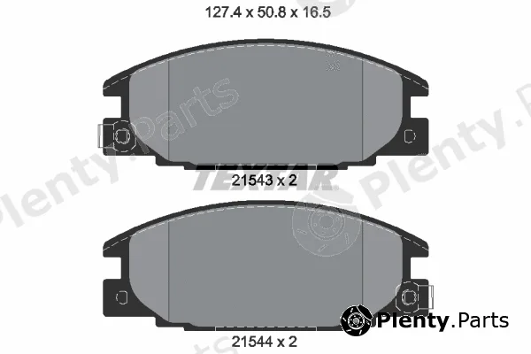 Textar 2154302 — Brake Pad Set, disc brake