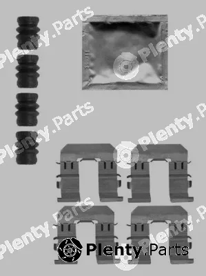 Textar 82518100 — Accessory Kit, disc brake pad