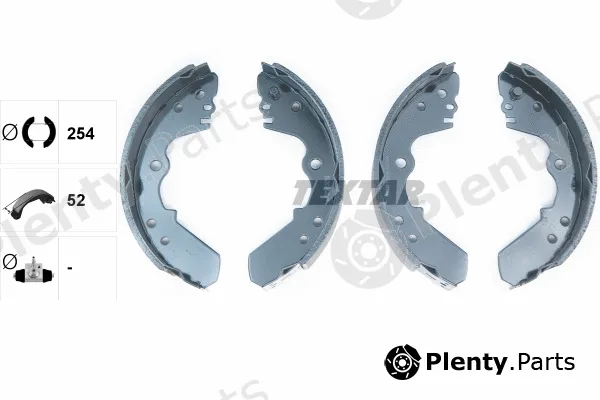 Textar 91045100 — Brake Shoe Set