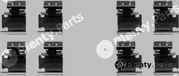 Textar 82054300 — Accessory Kit, disc brake pad
