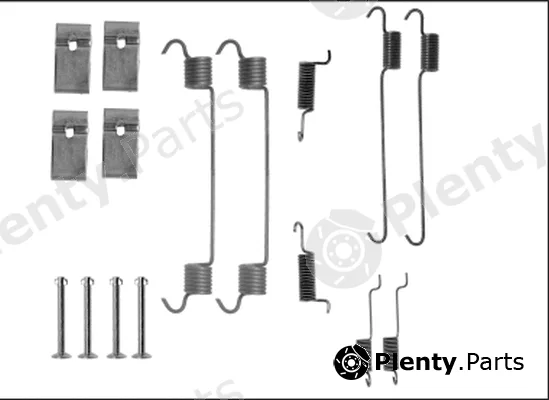 Textar 97041100 — Accessory Kit, brake shoes