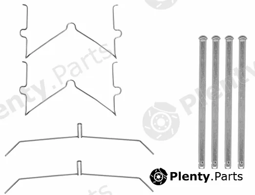 Textar 82547600 — Accessory Kit, disc brake pad