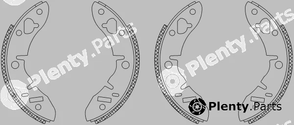 Textar 83005600 — Brake Shoe Set Shoe Kit