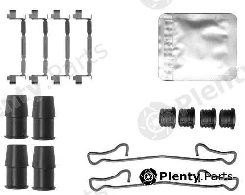 Textar 82561000 — Accessory Kit, disc brake pad