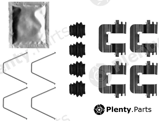 Textar 82551600 — Accessory Kit, disc brake pad