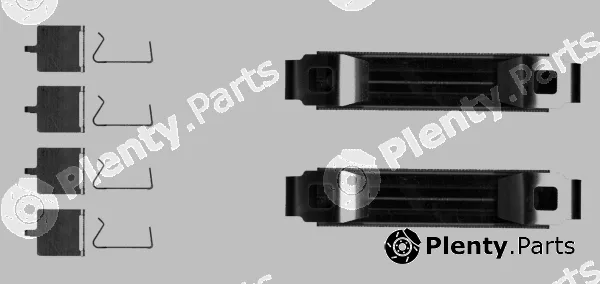 Textar 82548300 — Accessory Kit, disc brake pad