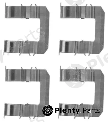 Textar 82508500 — Accessory Kit, disc brake pad