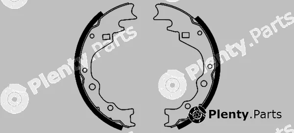 Textar 91040100 — Brake Shoe Set