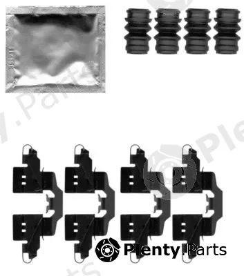 Textar 82509700 — Accessory Kit, disc brake pad