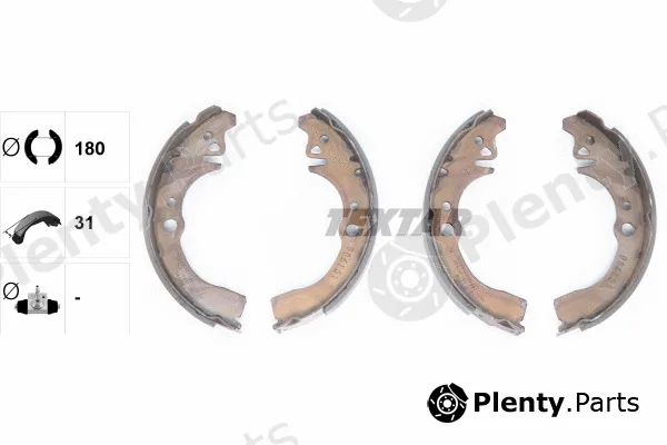 Textar 91057500 — Brake Shoe Set