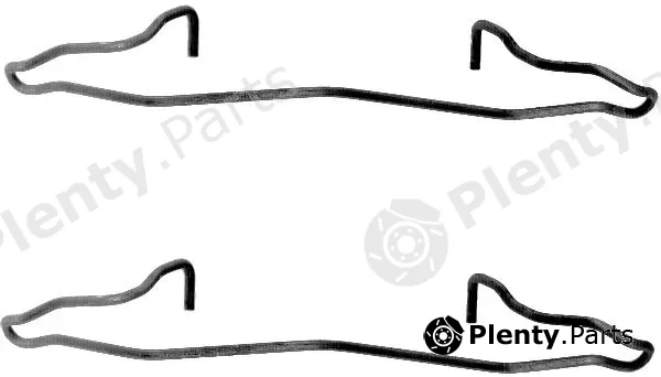 Textar 82052200 — Accessory Kit, brake caliper