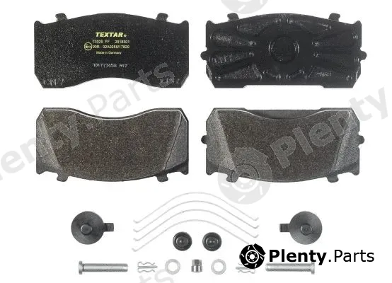 Textar 2918301 — Brake Pad Set, disc brake