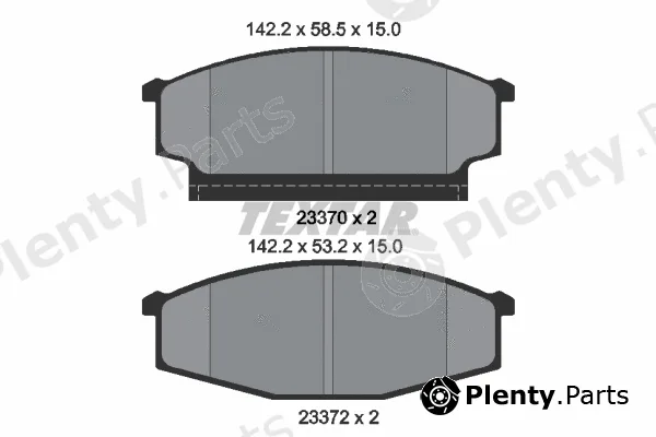 Textar 2337001 — Brake Pad Set, disc brake