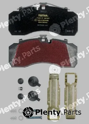 Textar 2927801 — Brake Pad Set, disc brake