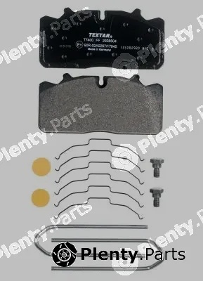 Textar 2928504 — Brake Pad Set, disc brake Lightweight Technology
