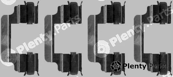 Textar 82059500 — Accessory Kit, disc brake pad