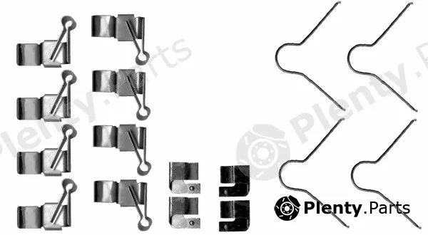 Textar 82547400 — Accessory Kit, disc brake pad