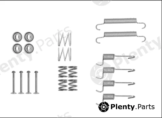 Textar 97042400 — Accessory Kit, parking brake shoes