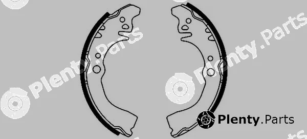 Textar 91038900 — Brake Shoe Set