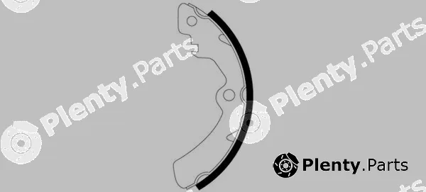 Textar 91035900 — Brake Shoe Set