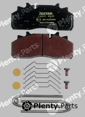 Textar 2931301 — Brake Pad Set, disc brake Lightweight Technology