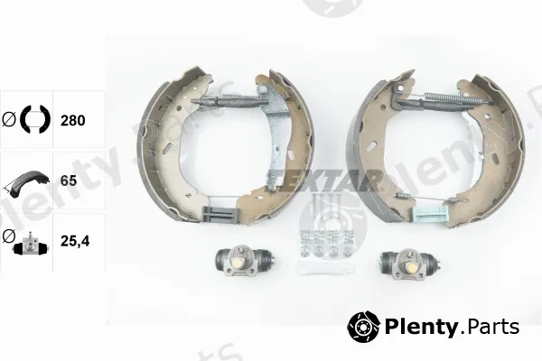 Textar 84058600 — Brake Shoe Set Shoe Kit Pro
