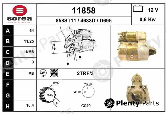 EAI 11858 — Starter