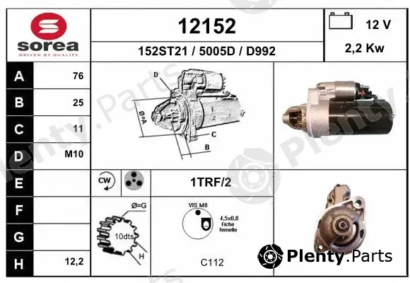 EAI 12152 — Starter