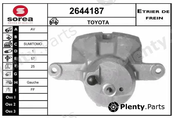 EAI 2644187 — Brake Caliper