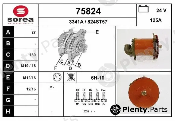 EAI 75824 — Alternator