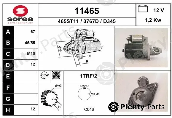 EAI 11465 — Starter