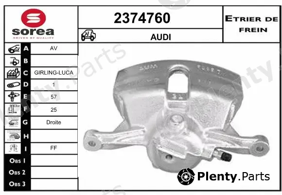 EAI 2374760 — Brake Caliper