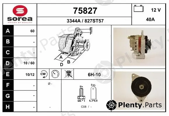 EAI 75827 — Alternator