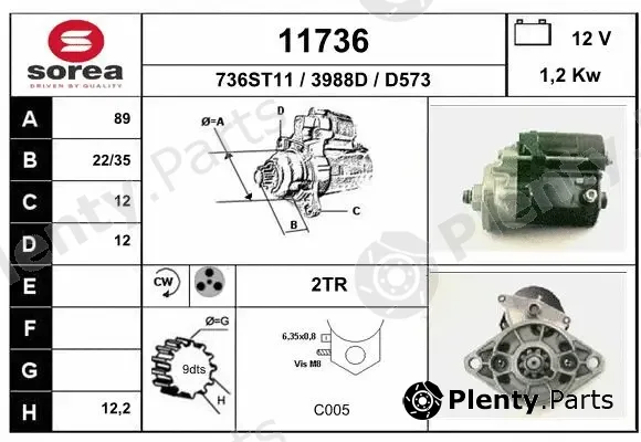 EAI 11736 — Starter