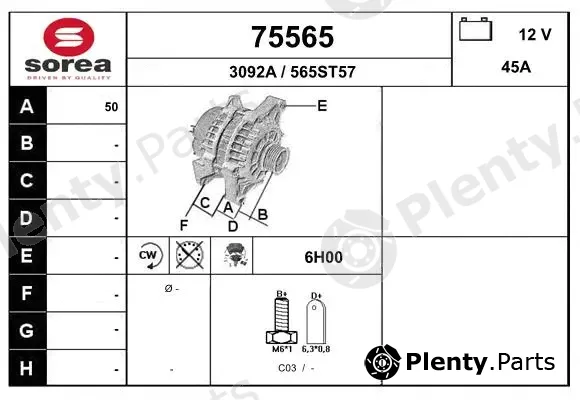 EAI 75565 — Alternator