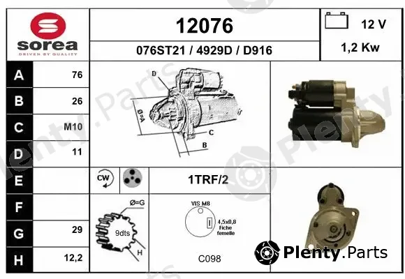 EAI 12076 — Starter