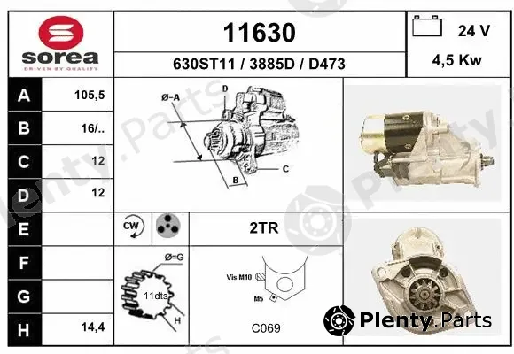 EAI 11630 — Starter
